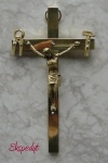 Krzyż Saletyński mosiądz - 11 cm