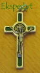 Krzyżyk św. Benedykta - zielony 76